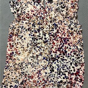 Liz Claiborne Multicolor Floral Blouse